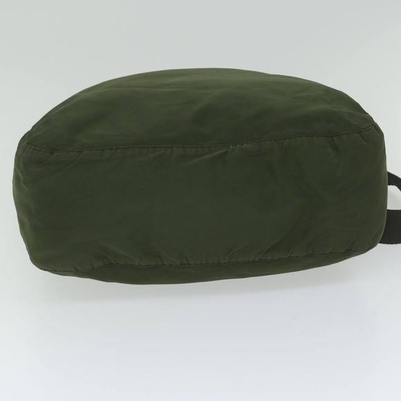 PRADA Shoulder Bag Nylon Khaki Auth 62076 - Picture 5 of 16